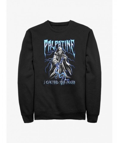 Star Wars Heavy Metal Palpatine Sweatshirt $11.81 Sweatshirts