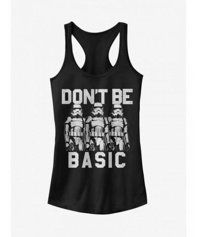 Star Wars Don't Be Basic Stormtroopers Girls Tank Top $8.57 Tops