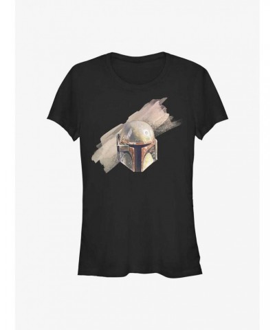 Star Wars The Mandalorian Fett Helmet Girl's T-Shirt $6.31 T-Shirts