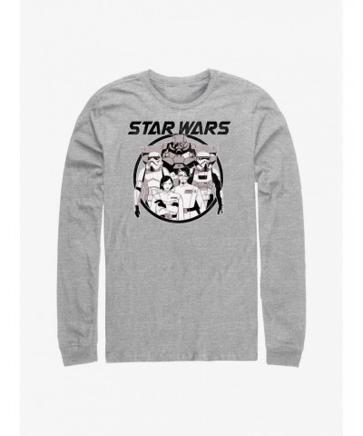 Star Wars: Visions The Dark Side Army Anime Long-Sleeve T-Shirt $13.16 T-Shirts