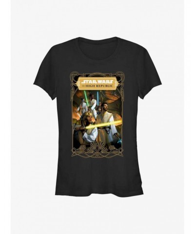 Star Wars: The High Republic Del Rey Poster Girls T-Shirt $8.09 T-Shirts