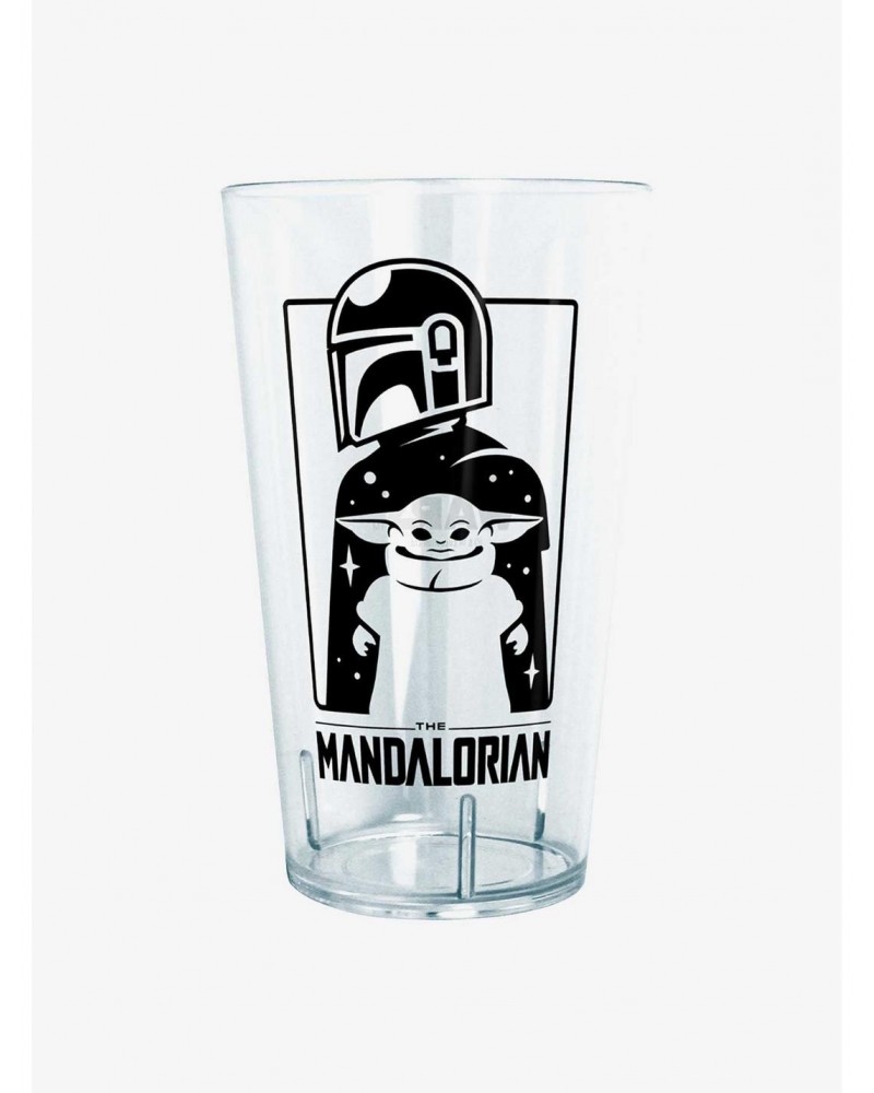 Star Wars The Mandalorian Cute Silhouette Tritan Cup $5.41 Cups