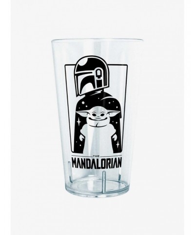 Star Wars The Mandalorian Cute Silhouette Tritan Cup $5.41 Cups