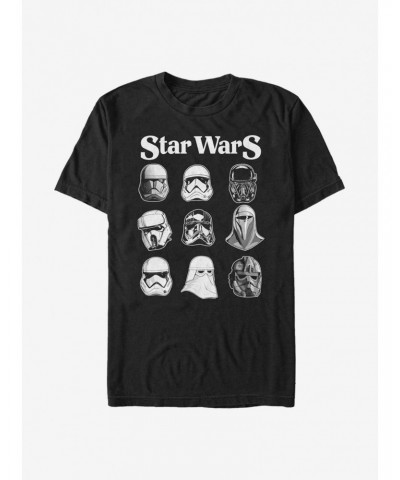 Star Wars Trooper Helmets T-Shirt $7.14 T-Shirts