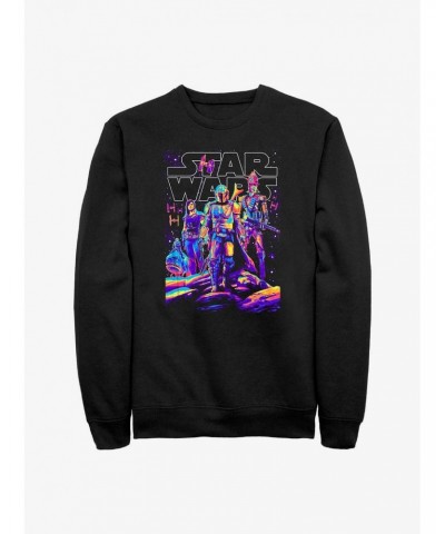 Star Wars The Mandalorian Light It Up Sweatshirt $10.33 Sweatshirts