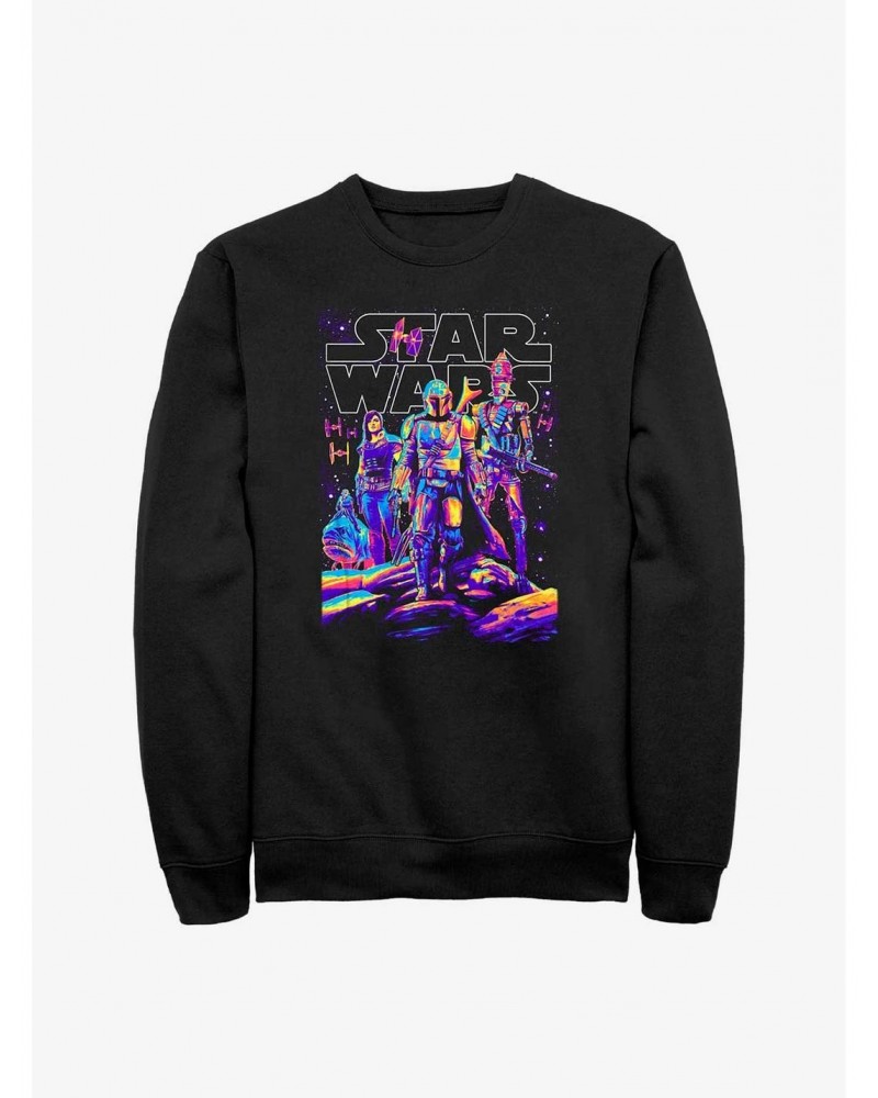 Star Wars The Mandalorian Light It Up Sweatshirt $10.33 Sweatshirts