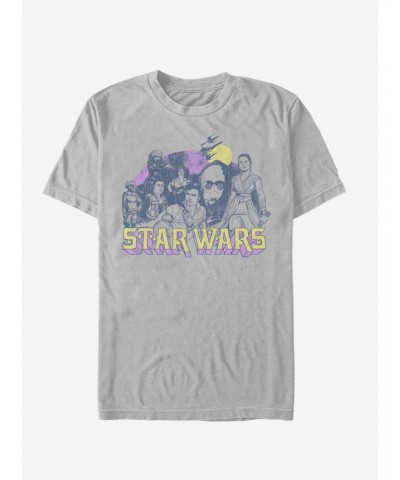 Star Wars Episode IX The Rise Of Skywalker Retro Rebel T-Shirt $4.81 T-Shirts