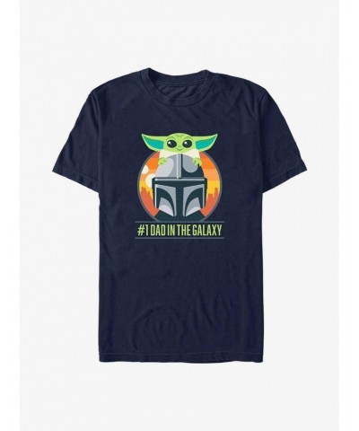 Star Wars The Mandalorian Father's Day Mando Piggy Back T-Shirt $7.45 T-Shirts