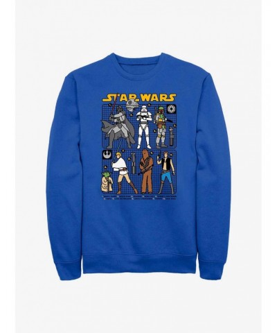 Star Wars Star Crew Sweatshirt $11.22 Sweatshirts