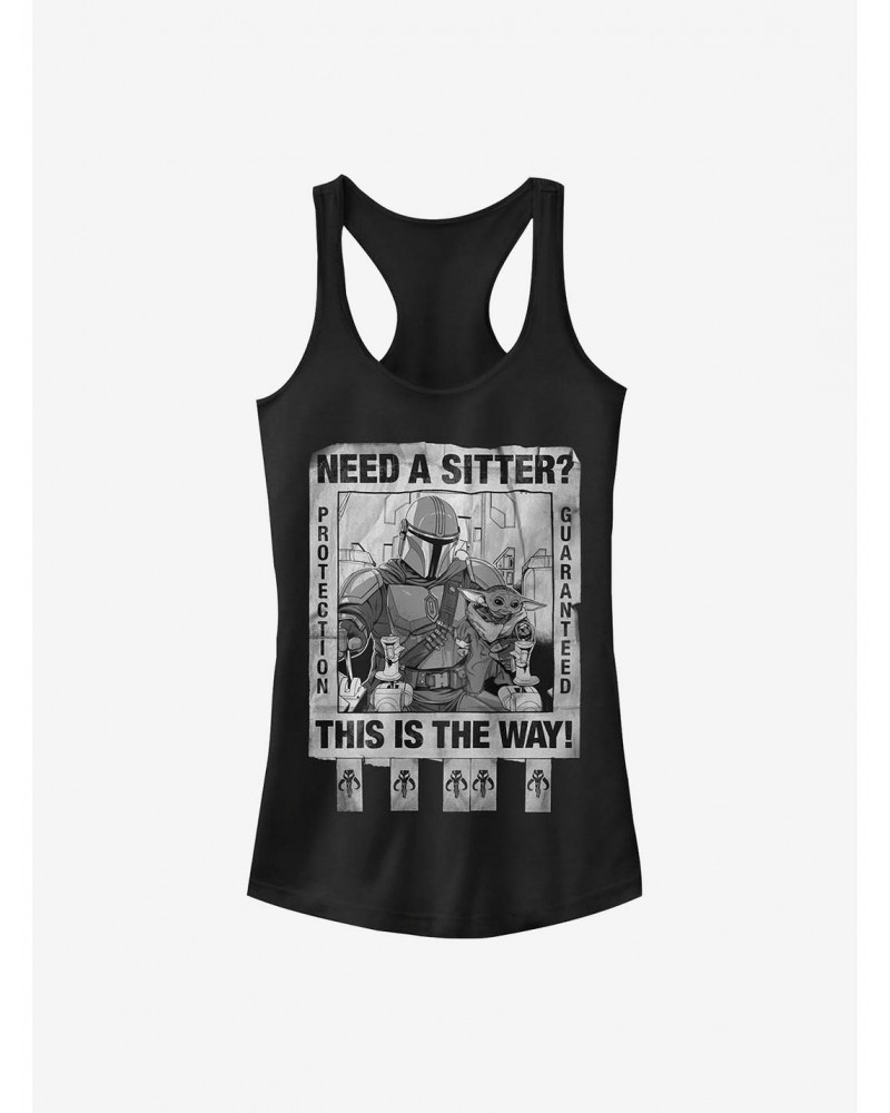 Star Wars The Mandalorian Protection Guaranteed Girls Tank $7.77 Tanks