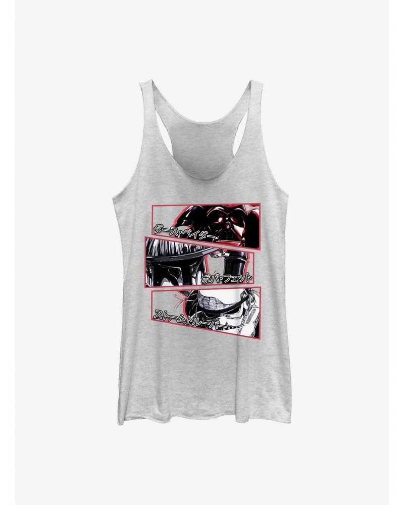 Star Wars: Visions Boba Fett Stv Stackedpanels Girl's Tank $8.17 Tanks