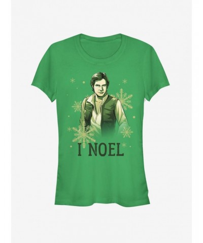 Star Wars Han Solo I Noel Girls T-Shirt $7.44 T-Shirts