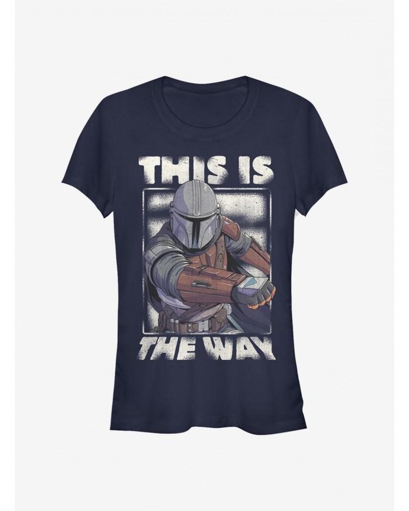 Star Wars The Mandalorian This Is The Way Girls T-Shirt $7.93 T-Shirts