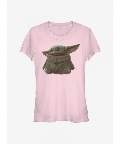 Star Wars The Mandalorian The Child Classic Pose Girls T-Shirt $6.47 T-Shirts