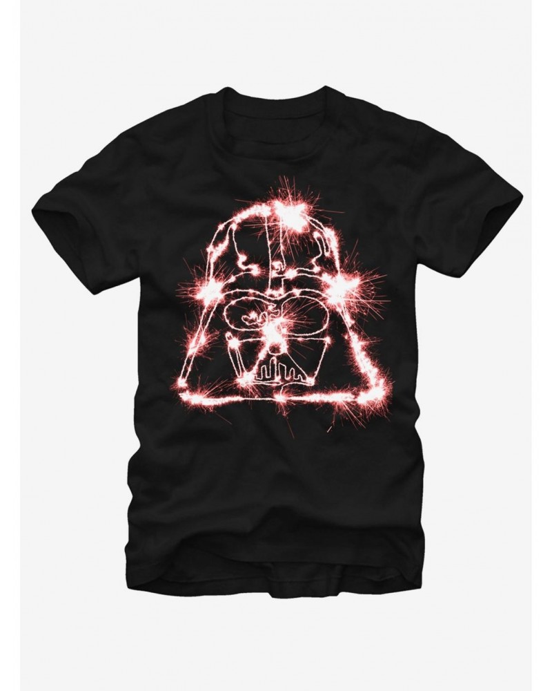 Star Wars Darth Vader Sparklers T-Shirt $6.21 T-Shirts