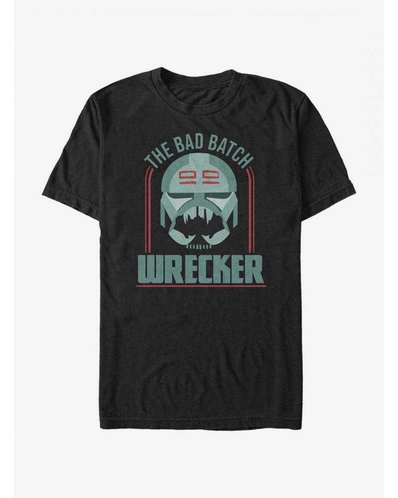 Star Wars The Clone Wars Bad Batch Badge T-Shirt $4.81 T-Shirts