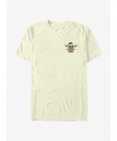 Star Wars The Mandalorian Pocket Santa Grogu T-Shirt $6.99 T-Shirts