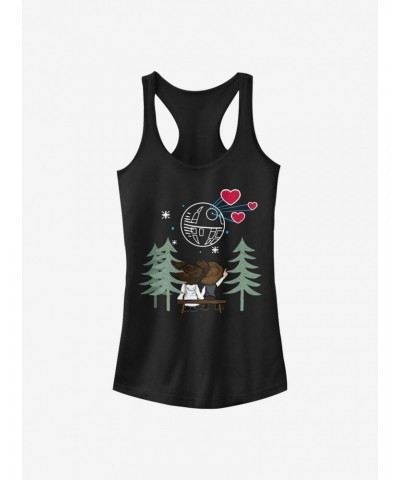 Star Wars Valentine Han And Leia Girls Tank $8.17 Tanks