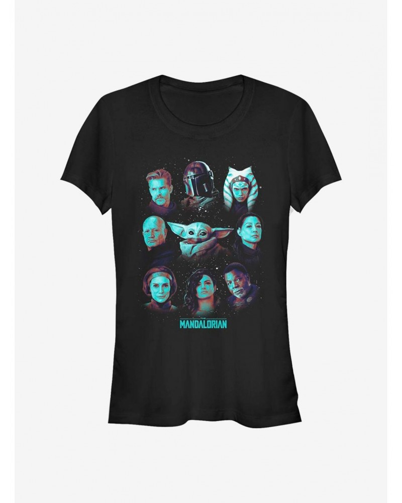 Star Wars The Mandalorian The Child And The Team Girls T-Shirt $5.99 T-Shirts