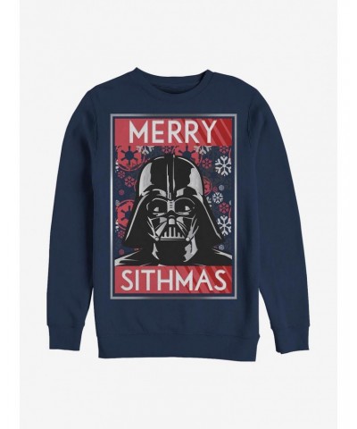 Star Wars Sithmas Vader Crew Sweatshirt $9.15 Sweatshirts