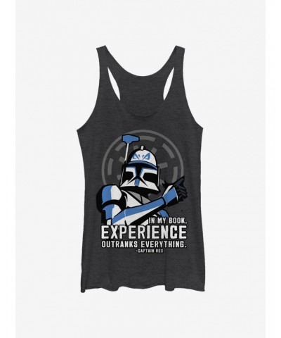 Star Wars The Clone Wars Outranks Everything Girls Tank $6.42 Tanks