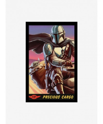 Star Wars The Mandalorian Precious Cargo Framed Wood Wall Art $8.72 Merchandises