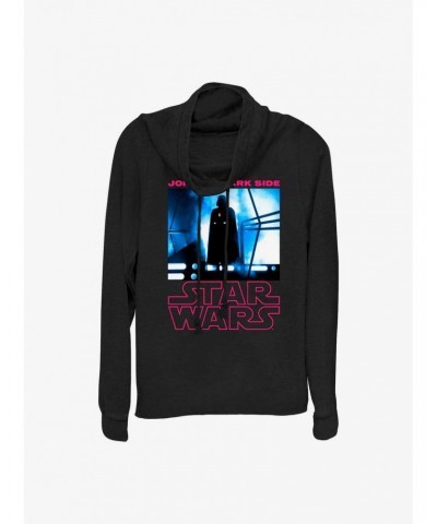 Star Wars Join Me Cowl Neck Long-Sleeve Top $12.21 Tops