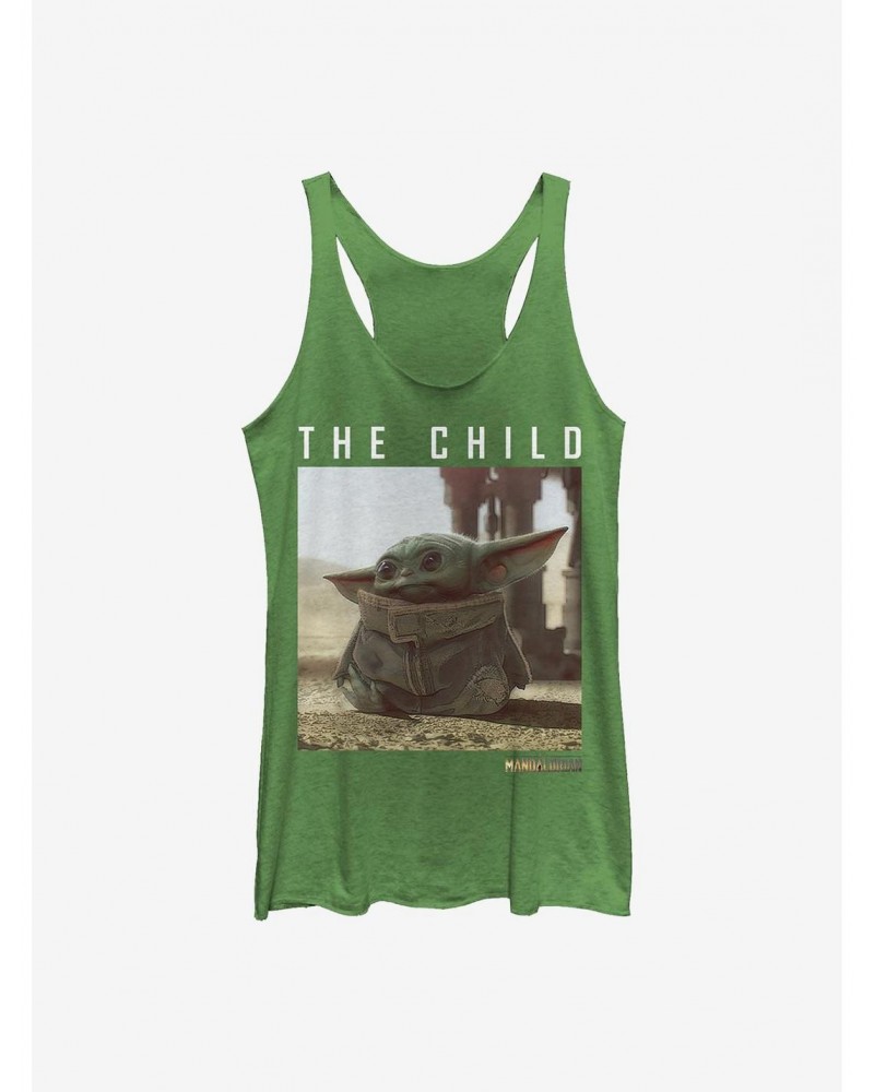 Star Wars The Mandalorian The Child Photo Girls Tank $9.12 Tanks