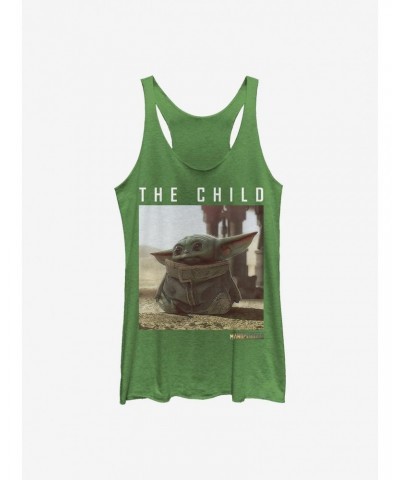 Star Wars The Mandalorian The Child Photo Girls Tank $9.12 Tanks