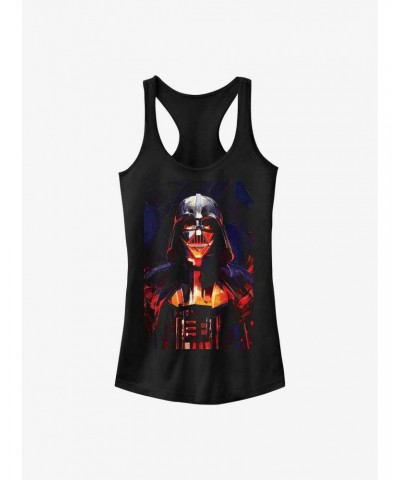 Star Wars Obi-Wan Kenobi Vader Paint Girls Tank Top $6.97 Tops