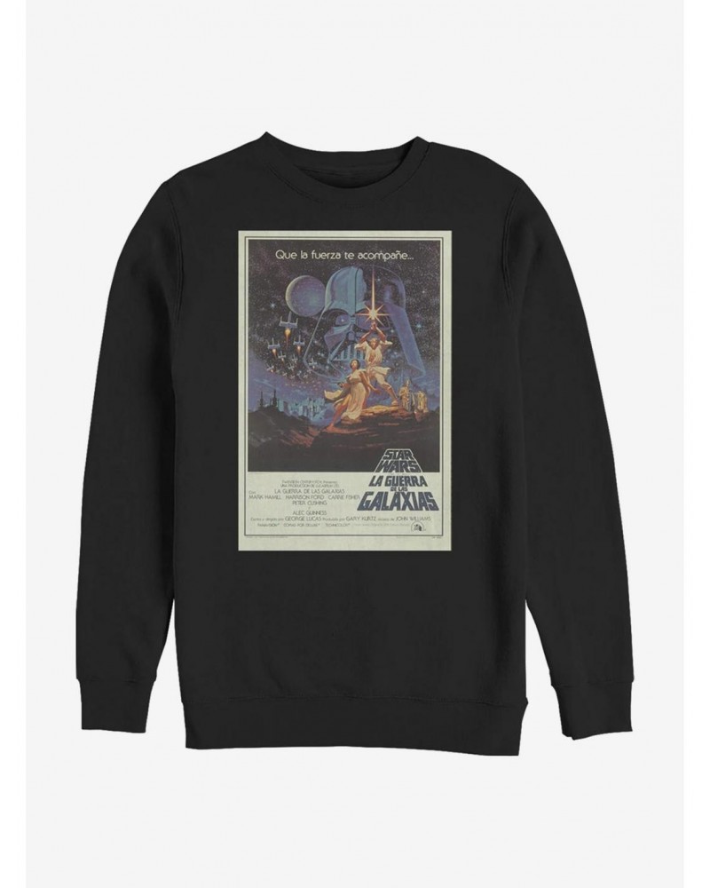 Star Wars La Fuerza Crew Sweatshirt $12.99 Sweatshirts